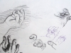 Gestural Drawings Hands