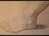 master-study of a foot